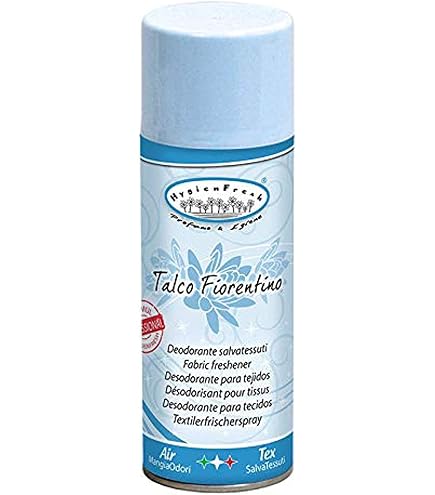 Muschio talco note di pulito di HygienFresh a