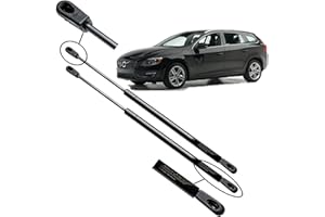 Ramor Strutz 2x Molle a Gas Compatibile con Volvo V60 2010-2018. Ammortizzatore Pistoncini Cofano Posteriore Sostituzione per 31297080 e altri.