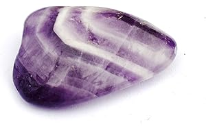 REIJU Reiki Healing Energy Charged Amethyst Crystal Gemstone Tumble Stone Beautifully Gift Wrapped