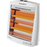 Crompton Comfy Plus 800 Watt Quartz Room Heater with 2 Heat Setting | Handle to carry | Neon Lamp indicator