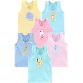 ANGAAKAR CLOTHINGS Printed Baby Vest for Kids Cotton Sl...