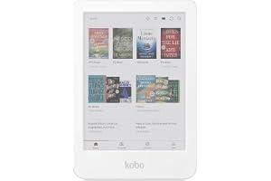 Kobo Clara Colour | Colour eReader | 6” Glare-Free Colour E Ink Kaleido™ 3 Display | Dark Mode Option | Waterproof | Audiobooks | 16GB of Storage | White