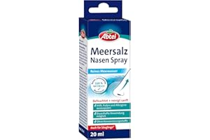‎ABTEI Abtei Meersalz Nasenspray - Befeuchtet & reinigt die Nase sanft, 20ml