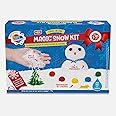 DIYScience® Magic Snow Kit (3-in-1), 3-99 Yrs, Instant Snow, Magically Grows to 2500%, Dry & Fluffy, Fine & Moldable, Colorful Snow 12+ Colors, Make Snowman, Christmas Decoration, Safe for Kids