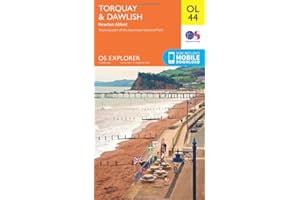 Torquay & Dawlish Map | Newton Abbot | Ordnance Survey | OS Explorer Map OL44 | England | Walks | Hiking | Maps | Adventure