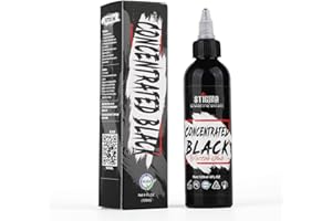 STIGMA 4oz/120ml Concentrated Black Tattoo Ink, Professional, Permanent, Lining & Shading
