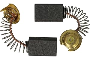 vhbw 2 x kolborste 12,6 x 7,4 x 6 mm kompatibel med Hitachi/Hikoki C8FSE, C8FSHE, CJ7V, CL10SA, CN16, CN16SA, CN23, D10 elver