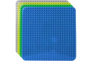 ‎CELAWORK Große Bauplatte Kompatibel mit Duplo Platten,große Grundplatte,38 * 38cm Platten-Set für Kreatives Spielen, Lernspielzeug