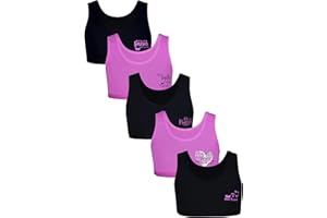 TupTam Reggiseni Sportivi da Ragazza Top Pacco da 5