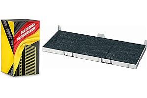 Kf3tec Filtr z węglem aktywnym do Siemens LZ45610, LZ45650 Bosch Neff Siemens 11025806, 11008216, Z54TC02X0