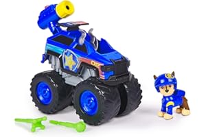 Paw Patrol: Rescue Wheels, Auto di Pattuglia di Chase, Veicolo Giocattolo con Lanciamissili e Personaggio Collezionabile, Giocattoli per Bambini e Bambine, 3+ Anni