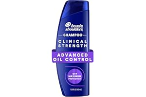 Head & Shoulders Advanced Oil Control 400ml Selenium Sulphide Anti-Dandruff Shampoo, Clinical Strength. Fights Stubborn Dandruff and Excess Oil, with Refreshing Citrus
