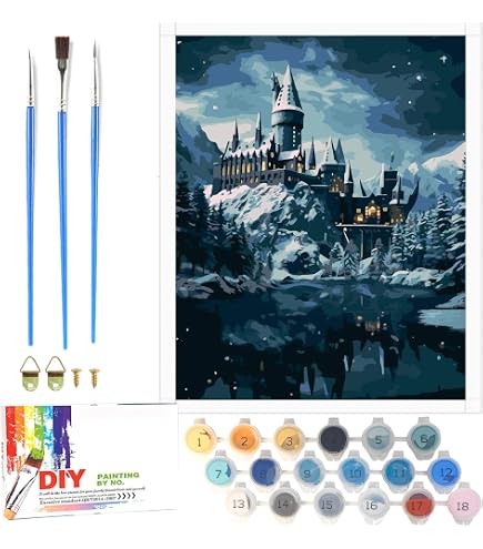 ZHXXFD Malen Nach Zahlen Für Erwachsene – Brook Bridge New York Leinwand-Set, DIY-Gemälde Mit Acrylfarben