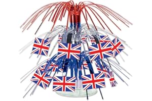 Novelties Direct Union Jack Mini Cascade Centrepiece