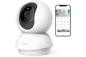 Tapo TP-Link C200 360°-WLAN-Überwachungskamera für den Innenbereich, FHD 1080P, Nachtsicht, Bewegungserkennung, Zwei-Wege-Aud