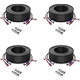 Anlapus 4 x 30m/100FT HD Multifunzioni Cavo Video Sorveglianza Telecamera Analog Kit DVR CCTV BNC RCA DC Alimentatore Sistema