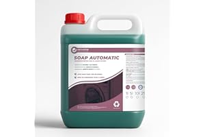 SANJOMA CHEMICAL SOLUTIONS 5L Detergente de Lavadora Líquido Profesional Neutro - Para Ropa Blanca y Color - Formula Nueva Efecto Ropa Nueva