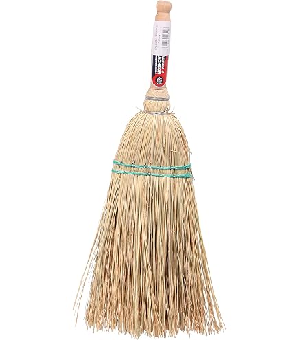 Mini Balai En Paille De Riz - 12 Cm | Balai à Main Naturel En Bambou | Pour Petits Nettoyages, Jardinage - 7