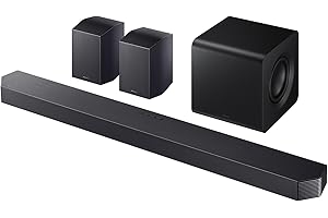 Samsung Barra de Sonido HW-Q930F/ZF 2025 - Dolby Atmos inalámbrico, Q-Symphony, 9.1.4 Canales, SpaceFit Sound Pro y Compatible con asistentes de Voz