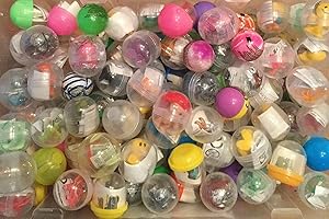 MVS Wholesale 50 x Small Filled Toys Capsules, Great variety Of Different Pocket Money Toys, Party Bag Fillers, Children's birthday Parties, Pinata's