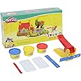 Play-Doh Fun Factory Tool Set Arts and Crafts Toy for Kids 3 Years and Up with 3 Non-Toxic Colors, Multicolor