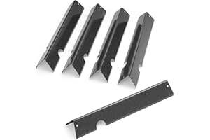 BBQ-YUMMY 66032 43,4cm Flavorizer Bars für Weber Genesis II/LX 300 Serie, Genesis II E/S-310, II E330, II E335, II S335, II LX S/E-340 Gasgrills(2017 und Neuer), Heizplatten Aromaleiste für Weber 66795