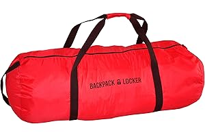 Backpack Locker – Mochila de Viaje de Vuelo/Mochila/Funda de Transporte – con Cerradura (candado Incluido) Bolsa de Lona