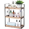 Giftacity 3-Tier Countertop Organizer for Counter Stylish Wood Vanity Shelf Storage - The Perfect Addition to Your Bathroom Decor