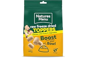 Natures Menu Complete Raw Freeze Dried Toppers - Chicken - 7 x 40g