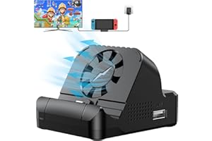 Switch TV Dock Younik tragbares Switch Dock für NS Switch/Switch OLED, PD Protokoll vermeidet Unfähigkeit, Switch Dock-Station mit Lüfter und USB 3.0 Stecker