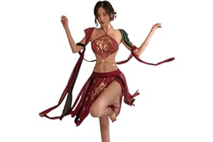 SINGUYUN Chinese Traditional Hanfu Dresses for Women Sexy Cosplay Cheongsam Dress Anime Lingerie Kimono Pajamas Sleepwear