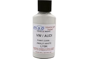 MYLDAN AUTO DESIGN AUDI LY9K Amalfi bianco RITOCCO KIT 30ml A3 A4 A5 A6 TT A8