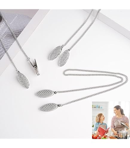 10x Serviettenhalter-Clips – Autoklavierbare Zahnlätzchen-Clips Aus Silikon (bunt)