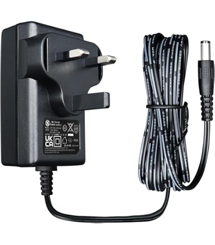 Adaptateur Secteur AC 12V 2A – Chargeur Noir – Prise UK – Modèle CW1202000UK