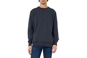 Calvin Klein Jeans Felpa Uomo Badge Crew Neck Senza Cappuccio