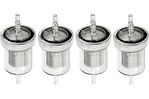 FEEGOW für 4 x Diesel-Inline-Öl-Kraftstofffilter, für Webasto, für Eberspacher, Standheizung, Ersatzteil für Auto, LKW, Bus, Wohnwagen, Boot, Autoanhänger