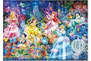 Principessa Diamante Pittura CBOSNF Pittura Diamante 5D Fai Da Te,Principessa Diamond Painting Kit,Punto Principessa Pittura Diamante,Principessa Pittura Kit Decorazione Della Parete Casa（30 * 40CM）