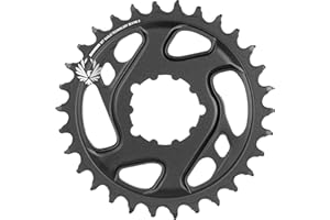 SRAM Accessory Chainring Direct Mount Cold Forged 34 12 speed 3mm Offset Black Boost