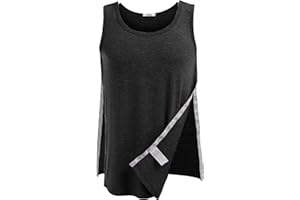 PINSPARK Unisex Shirt nach Schulteroperationen Post Chirurgie Tank Tops Damen Reha Tanktop Herren Snap Open Abreißbar T-Shirts Chemo Rotatorenmanschette Kleidung S-XXL