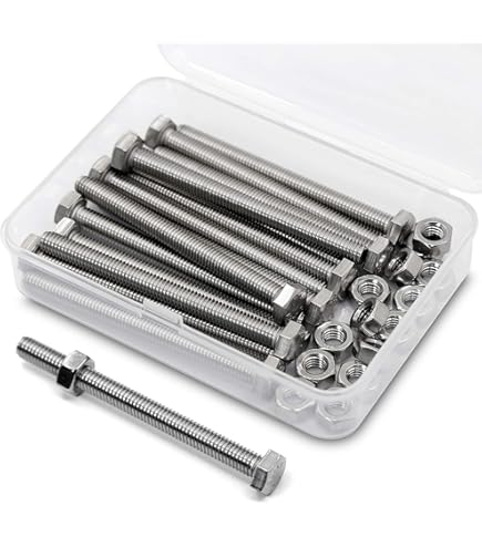 12 Bulloni Ad Anello In Acciaio Inox 304 - Viti A Occhiello M6 Per Sollevamento E Fissaggio, Filettatura Completa - Foto 9