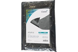 Oase 50649 Lámina AlfaFol preenvasada, 0,5 mm / 4 x 5 m, negra | lámina estanque | lámina estanque | accesorios estanque