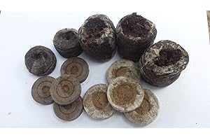 JIFFY 7 PELLETS JIFFY 7 Peat Pellets 41 x 42mm expanded size, 25 pellets