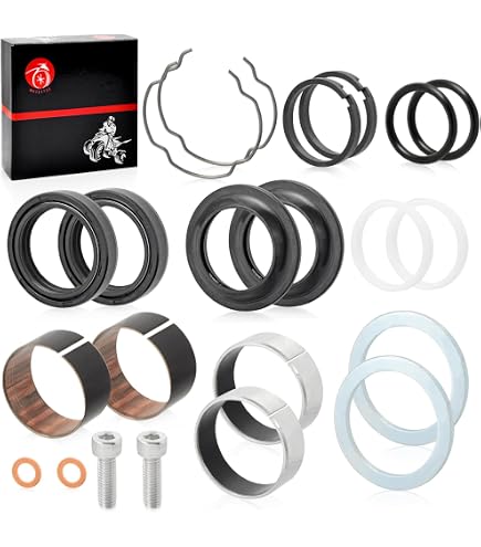 thumbnail image 2 of Pyramid Parts Fork Seal Kit With 1L Oil For Harley Davidson XLH 883 Sportster 39mm – Japan 2 of 5