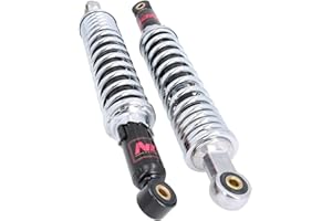 UK-Motors Tuning Stoßdämpfer hinten für Simson S50 S51 S83 SR50 Enduro 335mm Chrom