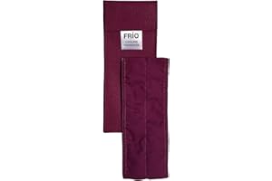 FRIO Insulin Pen Cooling case, Reusable evaporative Medication Cooler - Diabetic Travel case - No Freezing or Refrigeration - Single Wallet, Burgundy