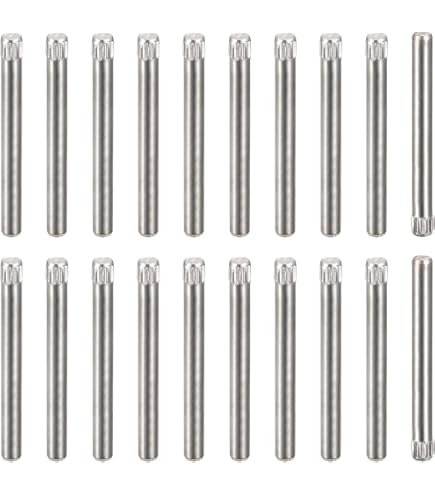 10 Perno Conico In Acciaio - 50mm, 5mm-6mm, Conicità 1:50, Per Allineamento Precisione - Foto 3