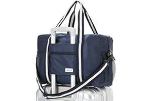 Arxus Bolsa de Viaje Plegable de Lona Sport Weekender Durante la Noche Equipaje con Correa para el Hombro