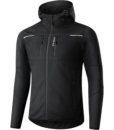 Giacca Da Ciclismo Uomo Antivento E Traspirante - Per MTB, Corsa, Trekking, Con Dettagli Riflettenti