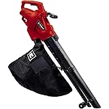 Einhell Elektro-Laubsauger GC-EL 3024 E (Saug-/Blasfunktion, Saugrohr Ø 75 mm, Saugleistung 650 m³/h, Häckselfunktion, Häckse