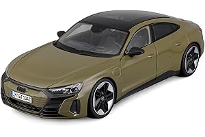 Bburago - Audi RS e-TRON GT de 2022 - Voiture Miniature à l'échelle 1:18 - en Métal - avec Capot, Portes et Coffres Ouvrants - Jouet pour Enfant - à Collectionner à partir de 3 Ans - 11050G